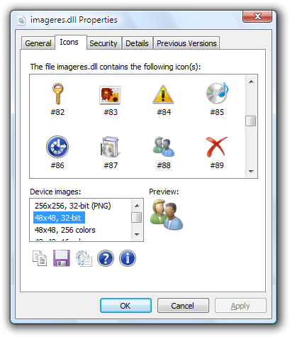 IconViewer 3.02 software screenshot