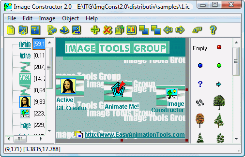 Image Constructor 1.5 software screenshot