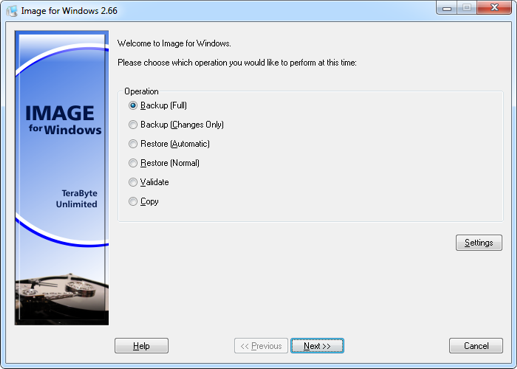 Image for Windows 3.08 software screenshot