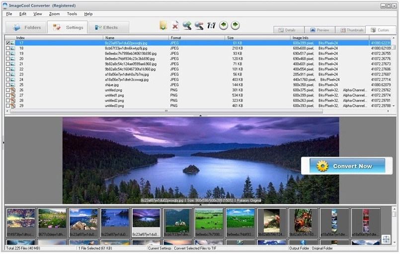 ImageCool Converter 3.90 Build 140122 software screenshot