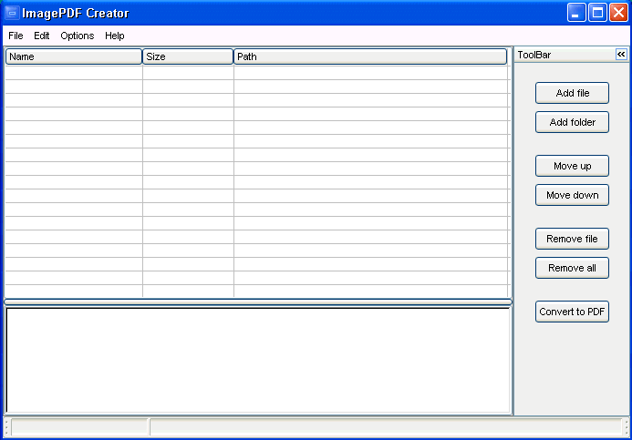 ImagePDF 2.0 software screenshot