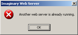 Imaginary Web Server 1.0 software screenshot