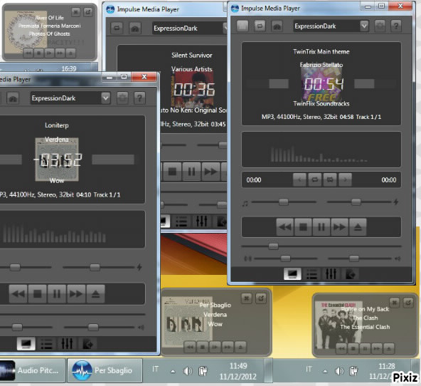 Impulse Media Player 3.9.0.0 software screenshot
