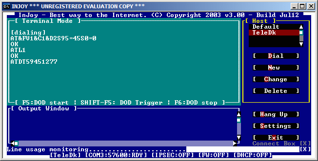 InJoy Dialer 3 software screenshot