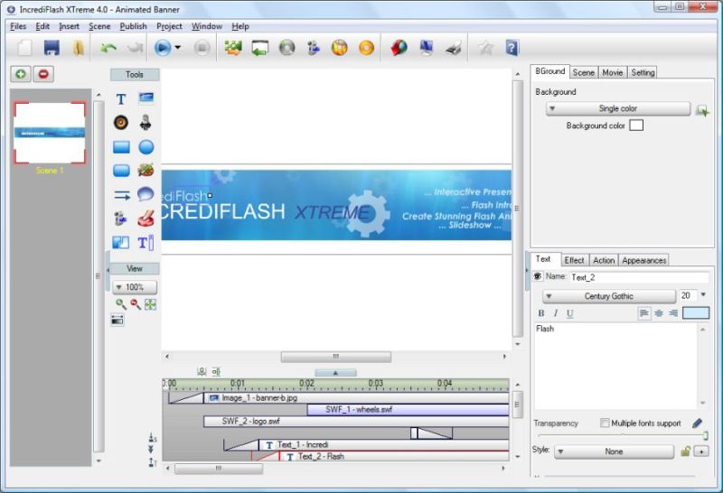 IncrediFlash XTreme 4.0 software screenshot