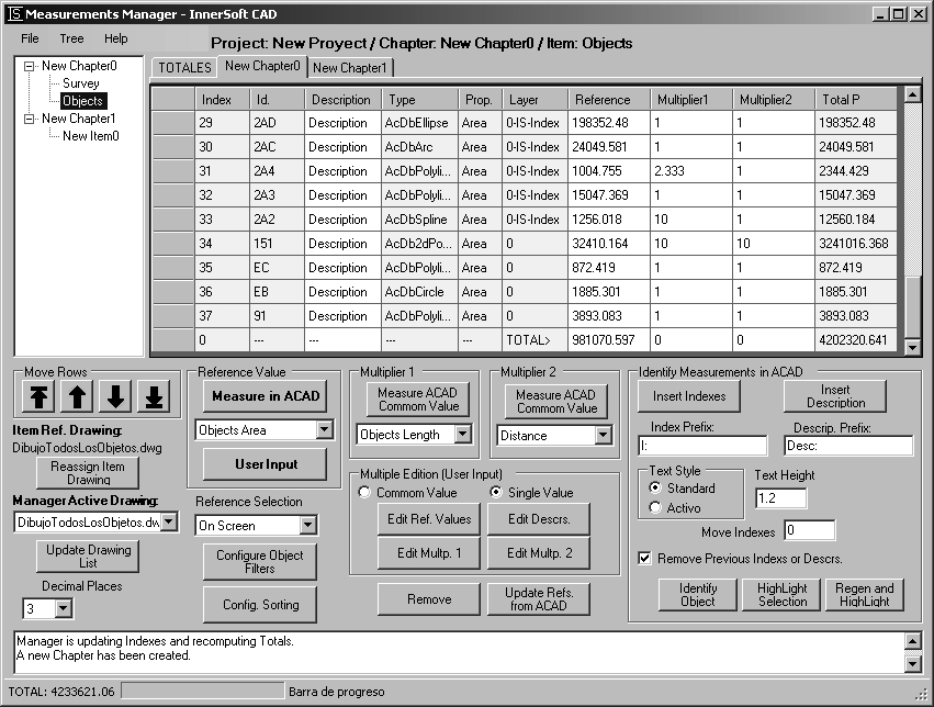 InnerSoft CAD for AutoCAD 2006 2.3a software screenshot