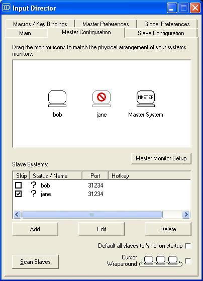 Input Director 1.3 software screenshot