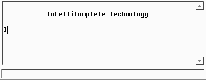 IntelliComplete 3.5 software screenshot