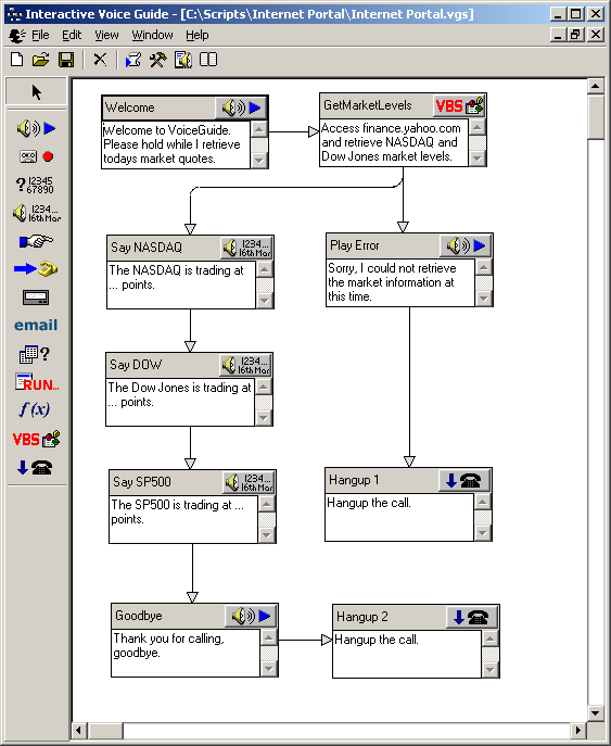 Interactive Voice Guide 4.7.25 software screenshot