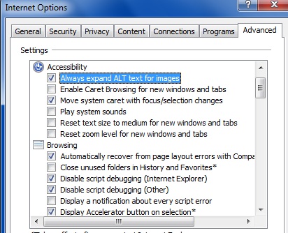 Internet Explorer 7 FINAL 7.0.5730.13 software screenshot