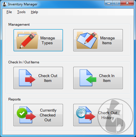 Inventory Manager 1.9.12.0 software screenshot