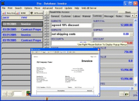 Invoice Organizer Pro 3.1 software screenshot