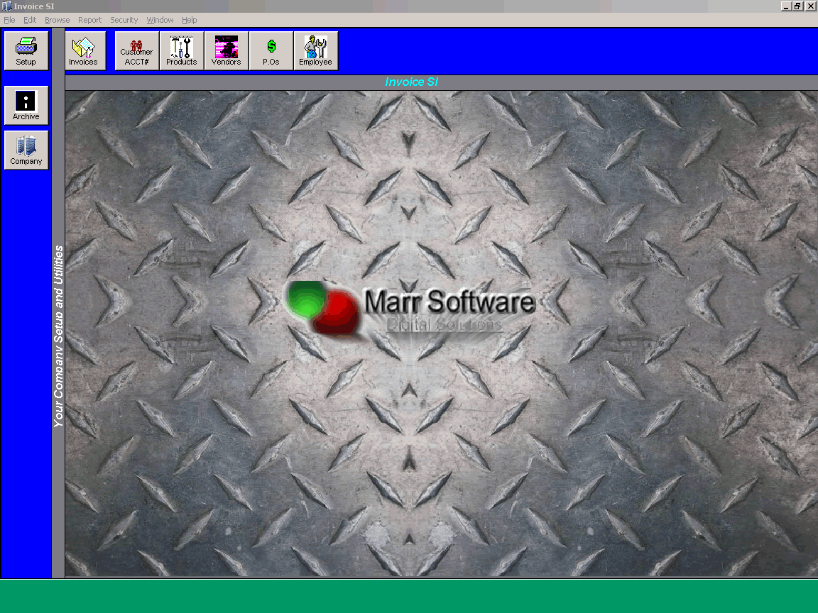 Invoice SI 4.40 software screenshot