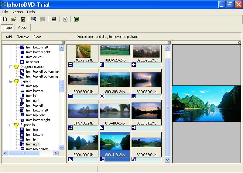 IphotoDVD Wizard 3.1 b153 software screenshot