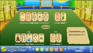 Island Pai Gow Poker 1.0 software screenshot