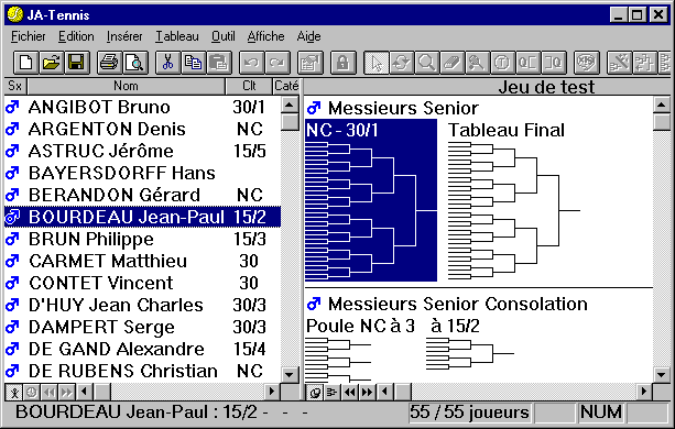 JA-Tennis 1.13.2.0 software screenshot