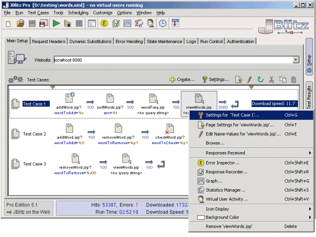 JBlitz Professional 5.1 software screenshot