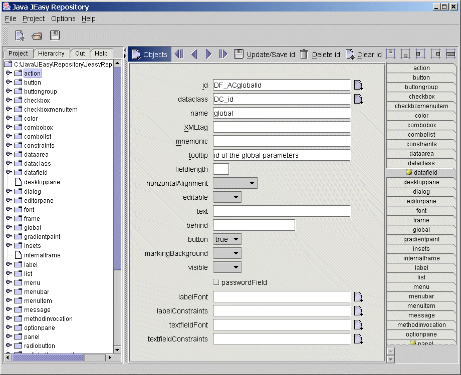 JEasy 2.4 software screenshot