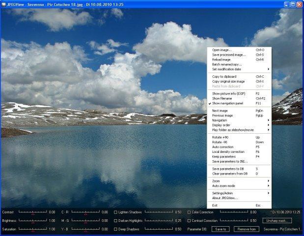 JPEGView 1.0.35 software screenshot