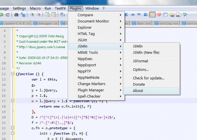 JSToolNpp 1.20.2.0 software screenshot