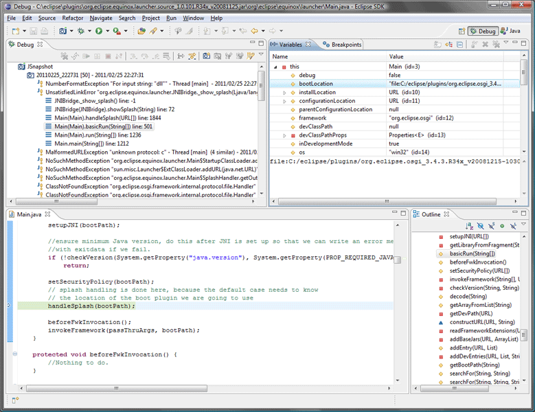 JSnapshot 1.0.1 software screenshot