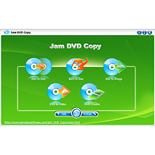 Jam DVD Copy 4.0.0.2120 software screenshot