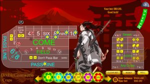 Japanese Craps 1.0 software screenshot