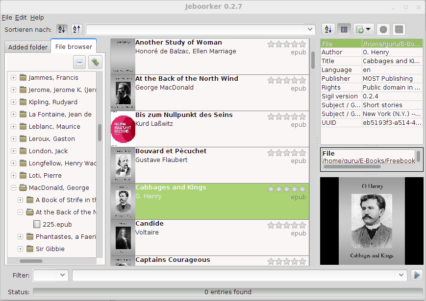 Jeboorker 1.2.3 software screenshot