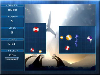 Jezzball Ultimate 1.4 software screenshot