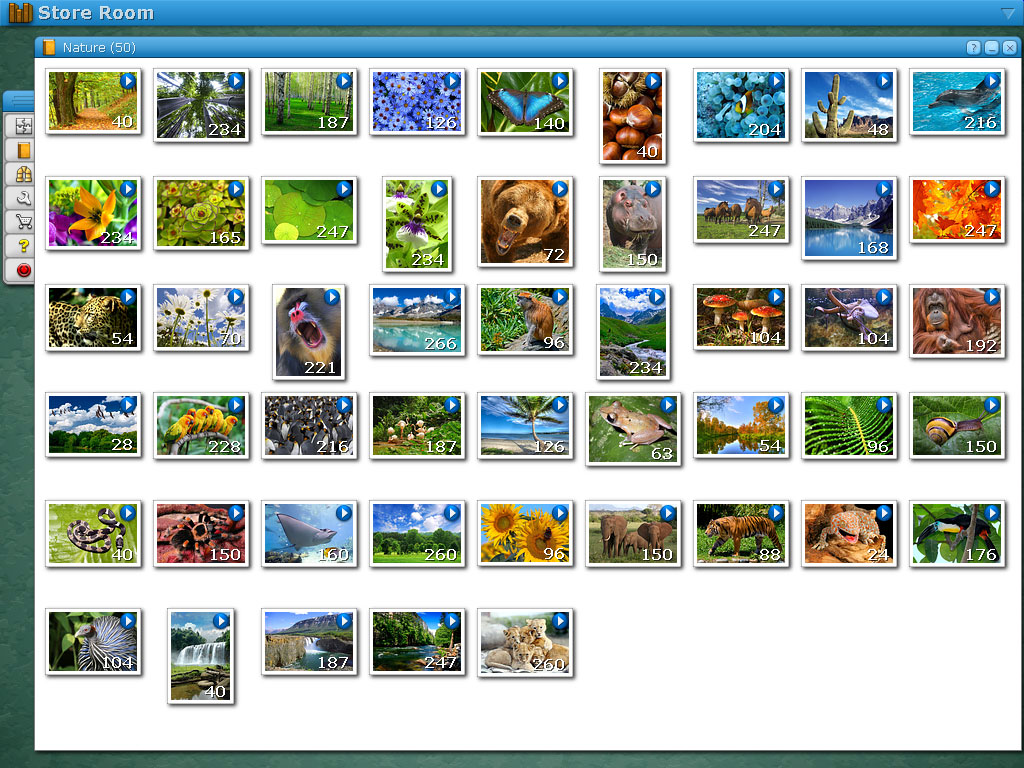 Jigs@w Puzzle Nature 2.41 software screenshot