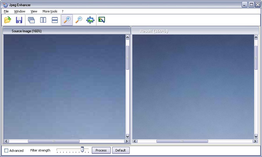 Jpeg Enhancer 1.8 software screenshot