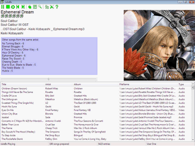 JukeBx 1.401 software screenshot