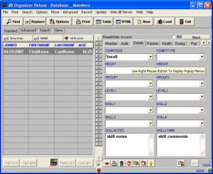 Junior Organizer Deluxe 4.0 software screenshot