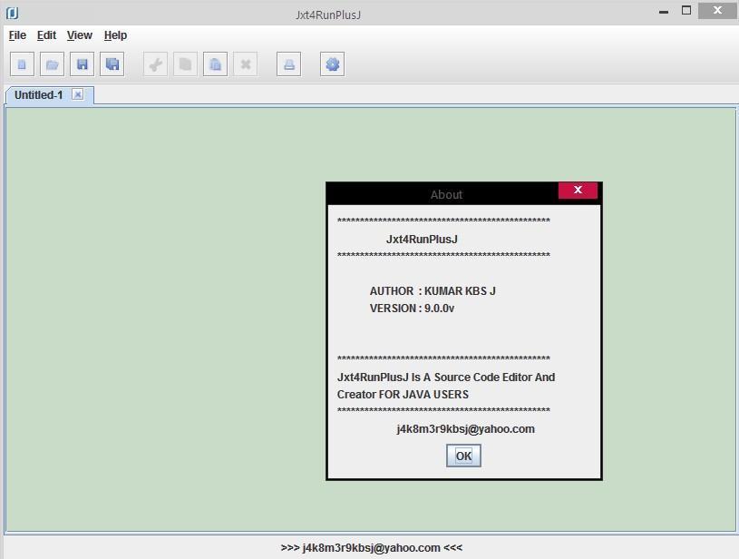 Jxt4RunPlusJ 9.0.0 software screenshot