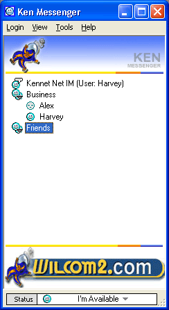 Ken Messenger 5.0.2 software screenshot