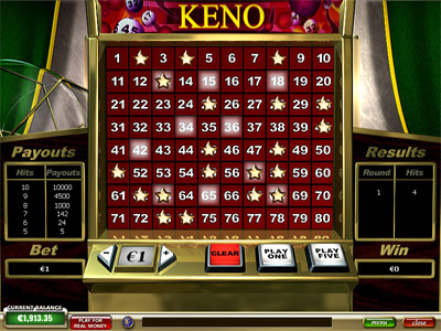 Keno Portable Multilingual 2.1 software screenshot