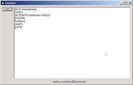 KeySim 1.0 software screenshot