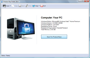 Keyfinder Package 1.2 software screenshot