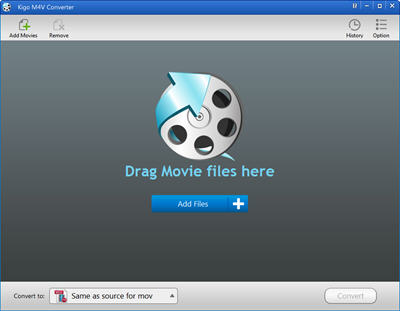 Kigo M4V Converter 5.2.9 software screenshot