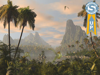 King Dinosaur - 3D Screen Saver 5.07 software screenshot