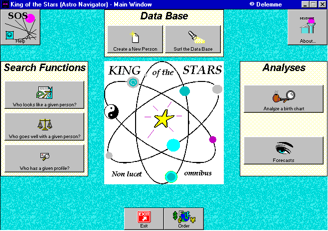 King of the Stars A5.01 software screenshot