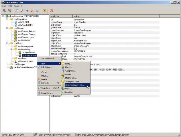 LDAP Admin 1.5.0.0 software screenshot