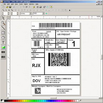 LabelFlow Label Maker Software 4.3 software screenshot