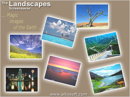 Landscapes Screensaver 1.2 software screenshot