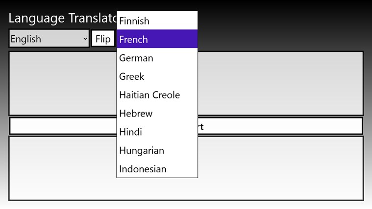 Language Translator Pro 1.0.0.0 software screenshot