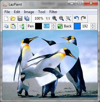 LazPaint Portable 6.4.1 software screenshot