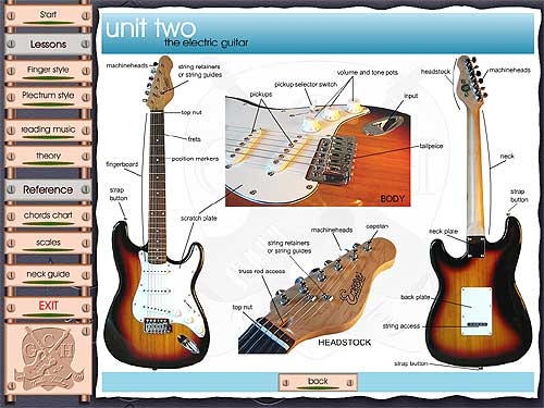 Learn to play Guitar - GCHGA unit2 1.03 software screenshot
