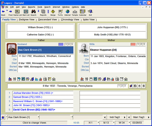 Legacy Family Tree 9.0.0.169 software screenshot