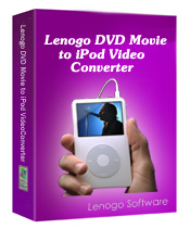Lenogo DVD to iPod Converter Pro 3.1 3.1 software screenshot