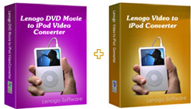 Lenogo DVD to iPod Converter + Video to iPod PowerPack Pro 5.5.1 software screenshot